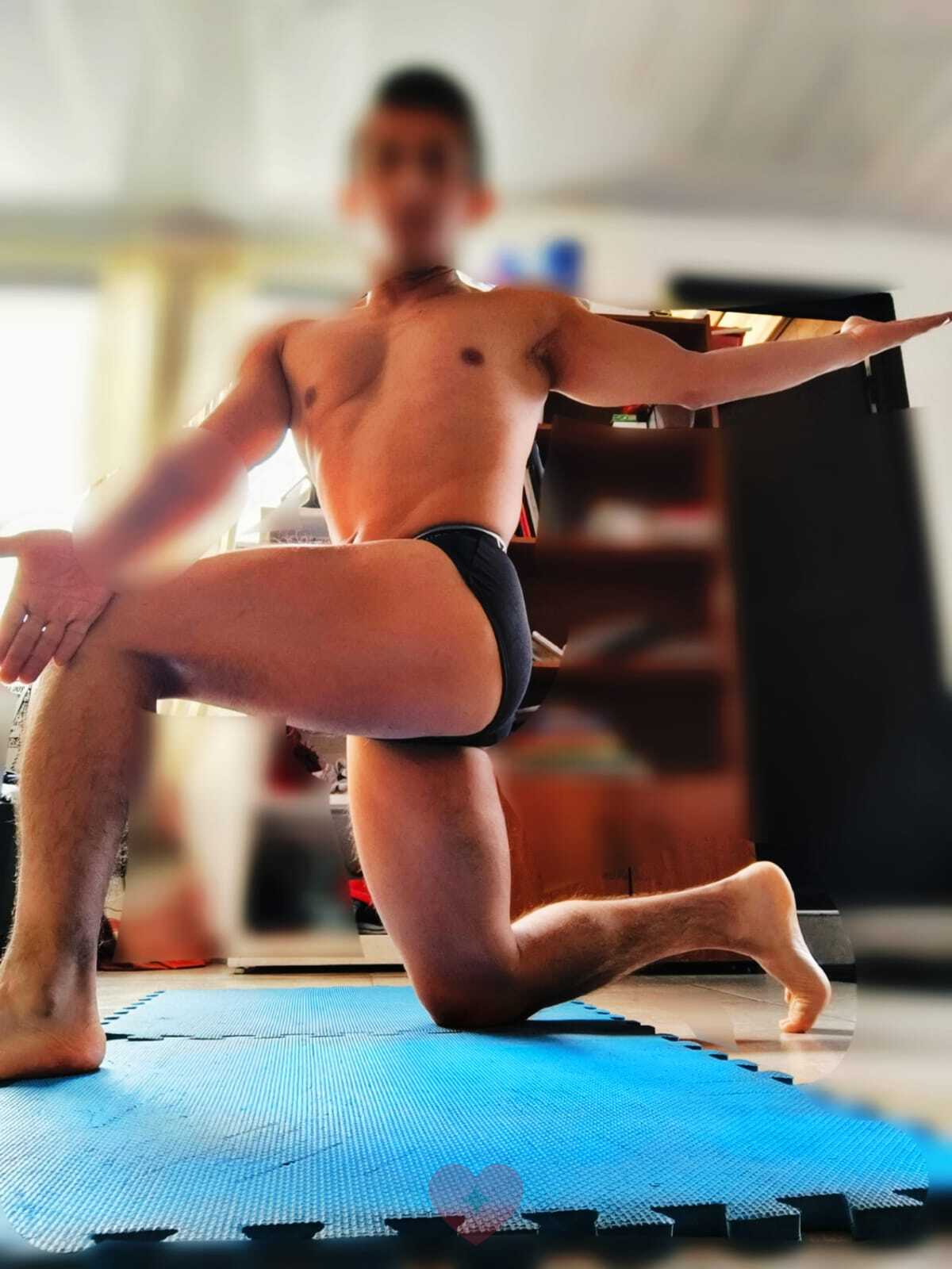 entrenador y masajista fitness